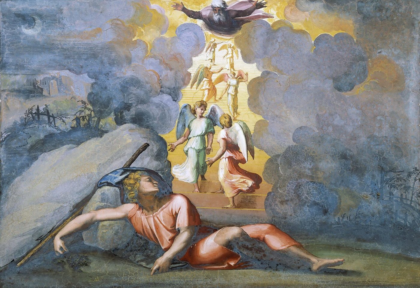 Raphael and workshop, Jacob’s Dream, Rome, 1518–19